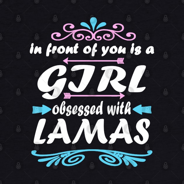 Llamas wool alpaca gift girls sayings by FindYourFavouriteDesign